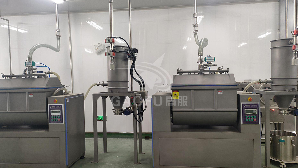 真空輸送系統(tǒng)在預(yù)拌粉生產(chǎn)線的應(yīng)用